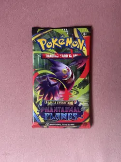 6 x Pokemon TCG Mega Evolution Phantasmal Flames Booster Packs New Sealed - Image 2