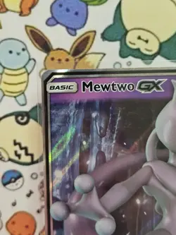 Pokemon Mewtwo GX TCG Holo Card 31/68 Symbol Battle Academy Stamped - Image 5