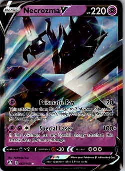Necrozma V - 063/163 - Pokemon Battle Styles Sword & Shield Ultra Rare Card NM - Image 1
