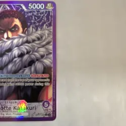 Charlotte Katakuri OP11-062 One Piece CCG Leader Holo Card - Image 3