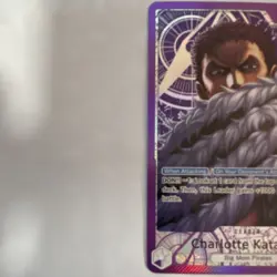 Charlotte Katakuri OP11-062 One Piece CCG Leader Holo Card - Image 4