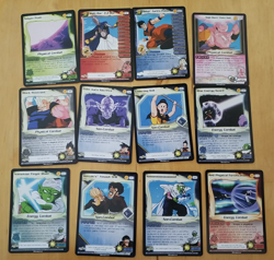 Dragon Ball Z Score CCG (2003) Lot of 12 - Combat & Drill Cards - Image 1