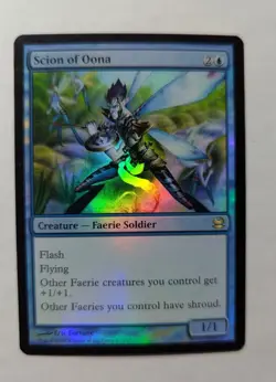 1x Scion Of Oona FOIL MP Modern Masters - Magic MTG EDH Modern x1 - Image 1