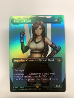 Tifa Lockhart (Borderless) Final Fantasy Foil - Image 1