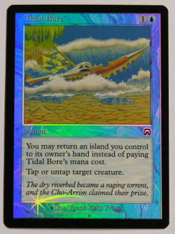 Tidal Bore - Mercadian Masques *FOIL* MTG Magic the Gathering *NM* - Image 1