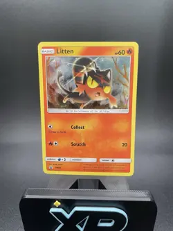 Litten SM08 Black Star PROMO Sun & Moon Holo Rare Pokemon TCG - Image 2