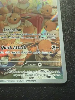 Eevee 188/167 Illustration Rare Twilight Masquerade Pokemon Near Mint - Image 4