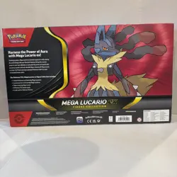 2025 Pokemon TCG Mega Lucario ex Premium Figure Collection Box Sealed New - Image 2