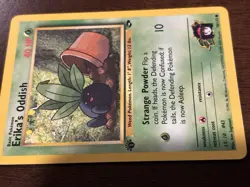 Pokemon TCG Erika's Oddish Gym Challenge 70/132 1st Edition Common Basic 40 HP - Image 3