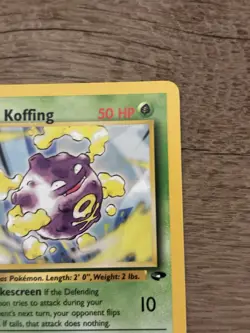 Pokemon TCG Koga's Koffing Gym Challenge 48/132 1st Ed Uncommon Basic 50 HP - Image 5