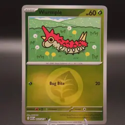 Pokemon TCG Ascended Heroes 011/217 Wurmple Reverse Holo Grass Energy - Image 1