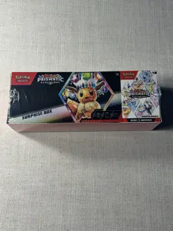 Pokemon Prismatic Evolutions Surprise Box And Booster Bundle- Sam's Club SEALED! - Image 1