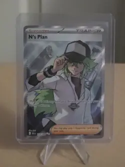 Pokemon TCG N's Plan 163/086 Sv: Black Bolt Holo - Image 1