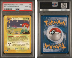 Pokemon Bellossom Aquapolis Reverse Holo #5 PSA 10 Gem Mint - Image 1