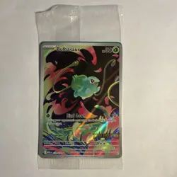 POKEMON TCG: BULBASAUR 133/132 MEGA EVOLUTION BOX TOPPER SEALED‼ - Image 1