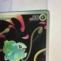 POKEMON TCG: BULBASAUR 133/132 MEGA EVOLUTION BOX TOPPER SEALED‼ - Image 4