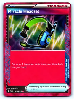 Miracle Headset ACE SPEC #183/191 Surging Sparks Pokemon TCG - Image 1