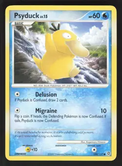 Psyduck 100/132 Pokemon TCG Secret Wonders LP - Image 1