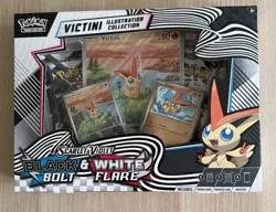 Pokemon Black Bolt and White Flare Victini Illustration Collection New Sealed - Image 1