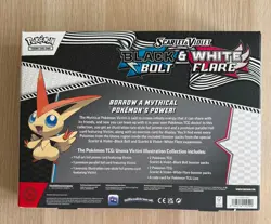 Pokemon Black Bolt and White Flare Victini Illustration Collection New Sealed - Image 2