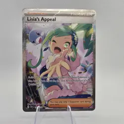 Pokemon Lisa's Appeal 246/191 Surging Sparks TCG Card NM Condition SIR IR - Image 1