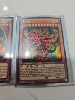 Yugioh Egyptian God Set Limited LDK2 NM - Image 4