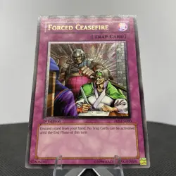 Yugioh Forced Ceasefire FET-EN060 1. Edition Ultimate Rare EXZ - Image 5