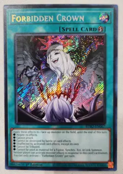 Yu-Gi-Oh [x1] Forbidden Crown [x1] BPRO-EN067 M/NM - Image 1