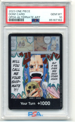 2023 One Piece Kingdoms of Intrigue Don!! Card Alternate Art PSA 10 Gem Mint - Image 3
