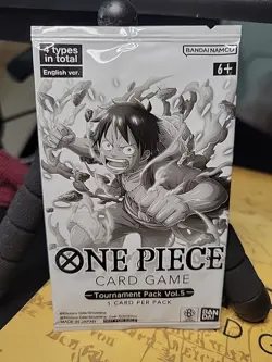 One Piece English Tcg Tournament Pack Vol.5 Booster Pack sealed - Image 1