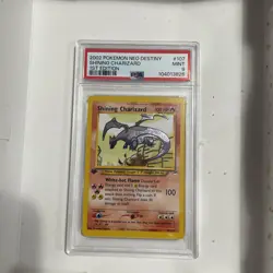 2002 POKEMON NEO DESTINY 1ST ED #107 SHINING CHARIZARD PSA 9 - Image 4