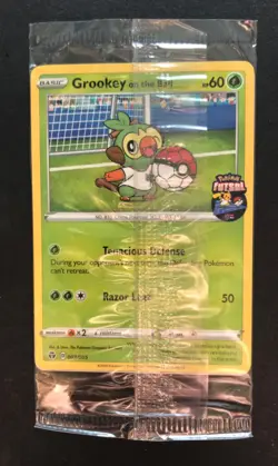 Grookey On The Ball 003/005 Futsal Pokemon Card PROMO UK Exclusive NEW SEALED - Image 1