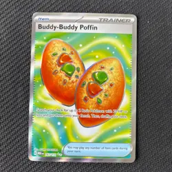 Buddy-Buddy Poffin 167/132 Pokemon TCG: Mega Evolution Near Mint (NM) Full Art - Image 1