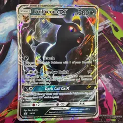 Jumbo Card Umbreon GX SM36 Black Star Promo Oversized Pokemon Card NM - Image 1