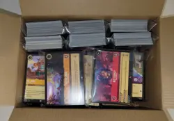 Disney Lorcana Bulk Lot 900+ Cards LP-NM Com/Unc/Rare + Some Foils Included - Image 1