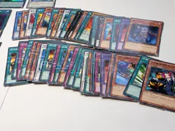 Yugioh 90 Cards Korean Bulk Lot Unsearched Mixed Set Rarities Holographics Foils - Image 4