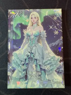 Goddess Kalifa Snow World Preimium Thick Card Waifu Doujin One Piece Full Art - Image 1