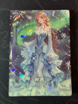 Goddess Nami Snow World Preimium Thick Card Waifu Doujin One Piece Full Art - Image 1