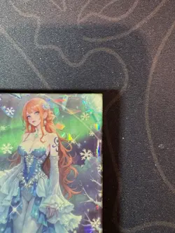Goddess Nami Snow World Preimium Thick Card Waifu Doujin One Piece Full Art - Image 3