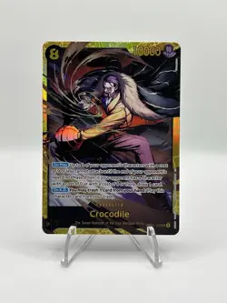 One Piece CCG Crocodile 2x Card Set - OP14-120 SEC + Alt Art SEC - English MINT - Image 4
