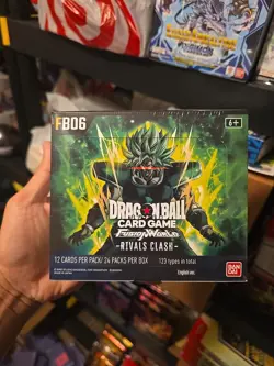 Dragon Ball Super Fusion World Card Game Rivals Clash Booster Box FB06 Sealed - Image 2