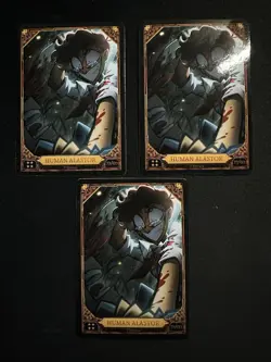 Human Alastor Non Foil Hazbin Hotel Season 2 Trading Card - Image 1