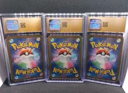 Pokemon Card 3 Set Charizard Venusaur Blastoise Special Deck Set Ex JAP CGC 10 - Image 2