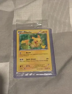 Pokemon Pikachu Card 26/83 XY Generations 20th Anniversary Stamped Promo Sealed - Image 1