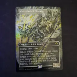 White Orchid Phantom (Borderless) Modern Horizons 3 Foil 🔥 - Image 1