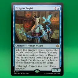 Dragonologist Tarkir: Dragonstorm Regular - Image 1