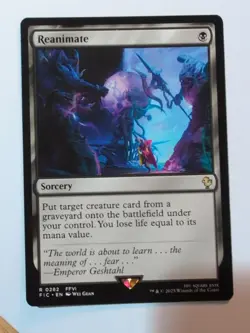 MTG : Reanimate | Final Fantasy | NM - Image 1