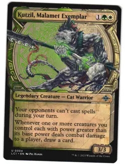 Kutzil, Malamet Exemplar (Showcase) 304 U The Lost Caverns of Ixalan NM MTG - Image 1