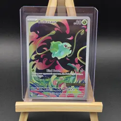 NM Bulbasaur 133/132 Mega Evolutions Stamped Promo 133/132 Pokemon TCG - Image 1