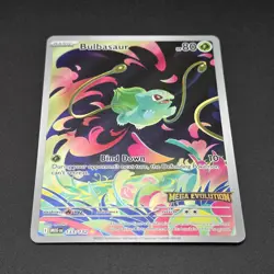 NM Bulbasaur 133/132 Mega Evolutions Stamped Promo 133/132 Pokemon TCG - Image 3